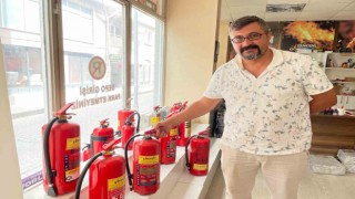 Sıcak havalarda artan yangın risklerine karşı tüpler hazır bulundurulmalı