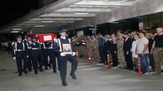 Siirtte hastanede hayatını kaybeden uzman çavuş memleketine uğurlandı