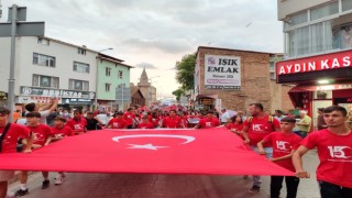 Sinopta mehter eşliğinde milli birlik yürüyüşü