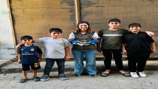 Şırnakta çocukların bulduğu su tavuğu tedavi altına alındı
