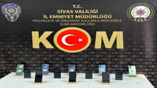 Sivasta kaçak cinsel ilaçlar ele geçirildi
