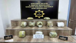 Siverekte 16 kilo skunk ele geçirildi