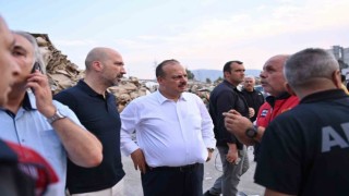 Söke Belediyesinden, Kipaş yangını söndürme çalışmalarına destek