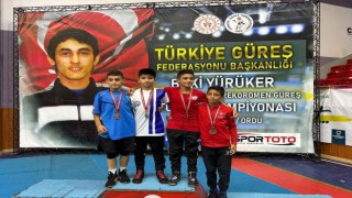 Sökeli güreşçi Talayhan Türkiye 3üncüsü oldu