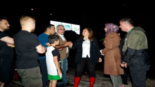 Su baskını yaşanan bölgelere belediyeden hızlı müdahale