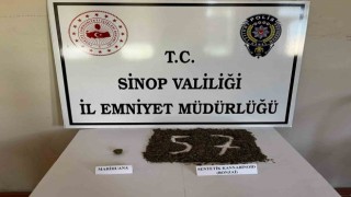 Şüpheli şahsın üst aramasında uyuşturucu ele geçti