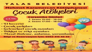 Talasta çocuk atölyeleri