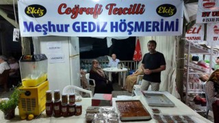 Tarhana Festivalinde Gedizin yöresel ürünleri tanıtılıyor