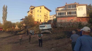 Tavşanlıda korkutan yangın