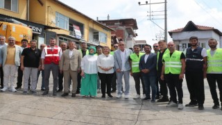 Tavşantepede konforlu ulaşım için çalışmalara başladı