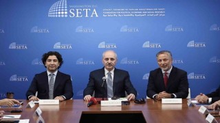 TBMM Başkanı Kurtulmuş, ABDde düşünce kuruluşlarının temsilcileriyle bir araya geldi