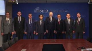 TBMM Başkanı Kurtulmuş, Setanın Washingtonda bulunan merkezini ziyaret etti