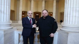 TBMM Başkanı Kurtulmuş, Ukraynalı mevkidaşı Stefanchuk ile bir araya geldi