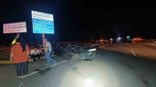 Tekirdağda kavşakta kaza: 1 çocuk yaralı