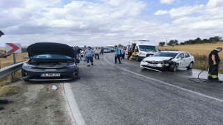 Tekirdağda trafik kazası: 5 yaralı