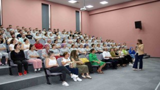 Tekstil işçilerine bulaşıcı hastalıklardan korunma yöntemleri anlatıldı