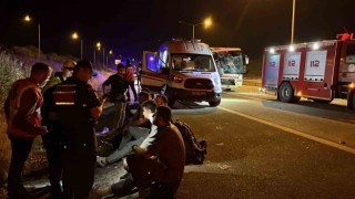 TEMin Bolu geçişinde 2 yolcu otobüsü çarpıştı: 15 yaralı