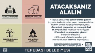 Tepebaşında atık toplama hizmeti sürüyor