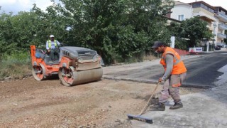 Tepeköy Mahallesi asfaltla buluşuyor