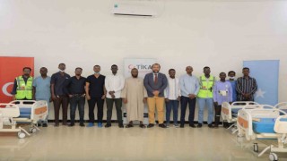 TİKAdan Somalideki hastaneye tıbbi ekipman desteği