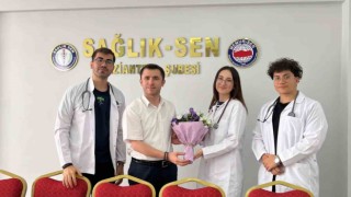 Tıp fakültesi öğrencilerinin ilk stetoskopu Sağlık Senden