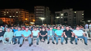 Toprakkaleliler Milli Maç Heyecanını Kale Park'ta Dev Ekranda Yaşadı