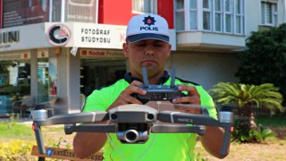 Trafik ekiplerinin havadaki gözünden kaçış yok