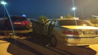 Trafik kazalarında 2 çocuk yaralandı