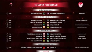 Trendyol 1. Ligde ilk 5 haftanın programı açıklandı