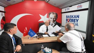 Türkiyede ilk...Büyükşehir Belediye Başkanı makamını ilçeye taşıdı