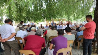 Uluköy çiftçisine bilgilendirme toplantısı yapıldı