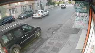 Ümraniyede dur ihtarına uymadı, polise çarparak metrelerce sürükledi
