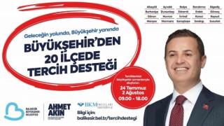 ‘Üniversite kaydına gelecek öğrencilerin, Balıkesir Büyükşehir yanında