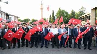 Uşakta 15 Temmuz Demokrasi ve Milli Birlik Günü anma programı