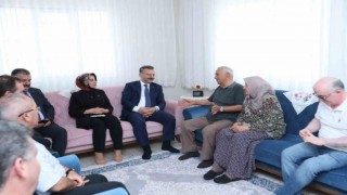 Vali Aksoy, şehit ailesine ziyarette bulundu