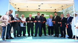 Vali Çiftçi, Cami açılışına katıldı