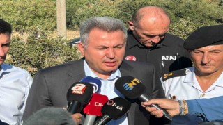 Vali Elban: “Yangın henüz kontrol altına alınmadı ama enerjisi bir miktar düşürüldü”