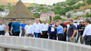 Vali Karaömeroğlu dere üstü projesini inceledi