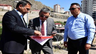 Vali Tanrıseverden yeni Tarım ve Orman İl Müdürlüğü binası alternatif alanlarına inceleme