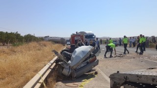 Yakıt tankeri ile otomobil çarpıştı: 1 ölü