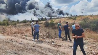 Yangına müdahale çalışmaları sürüyor: Birçok ilçeden itfaiye sevk edildi