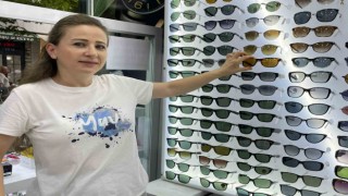 Yazın gelmesiyle birlikte güneş gözlüğü satışları arttı