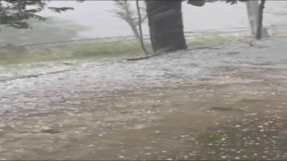 Yazın ortasında Tunceliyi dolu vurdu