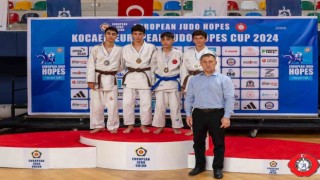 Yeşil-beyazlı Judocu Osman Yıldırım, Avrupa ikincisi oldu