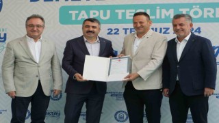 Yıldırımda bin 237 hak sahibi tapularını teslim aldı