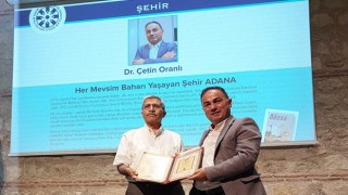 Yılın Şehir Kitabı Ödülü BİK Adana Bölge Müdürü Oranlı’ya verildi