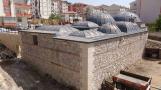 Yozgatta 2 asırlık tarihi hamamın restorasyonunda sona gelindi