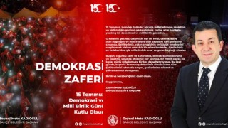 Zeynel Mete Kadıoğlu’ndan 15 Temmuz Mesajı