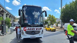 15 Temmuz Demokrasi Otogarında yolculara ve otobüslere denetim