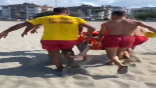 22 yaşındaki genç boğulma tehlikesi geçirdi